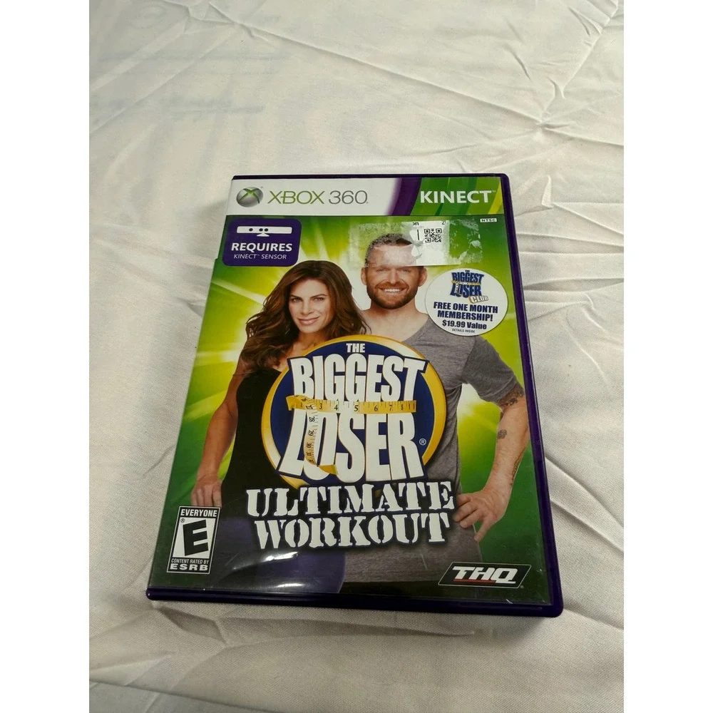 The Biggest Loser Ultimate Workout Xbox 360 Kinect Game THQ Jillian Michaels